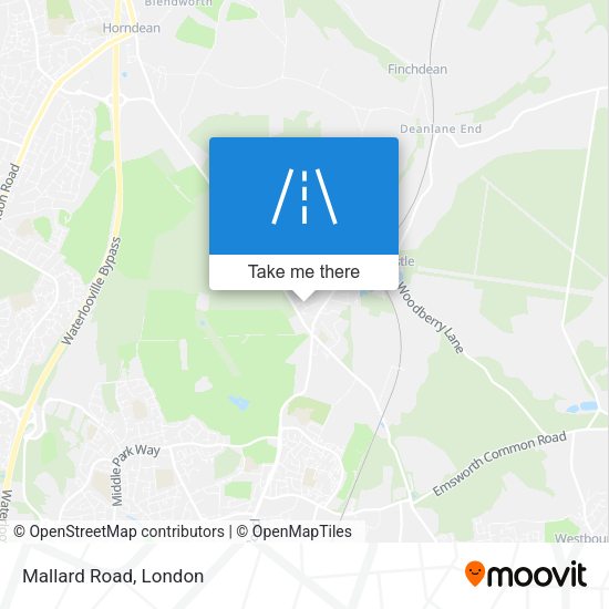 Mallard Road map