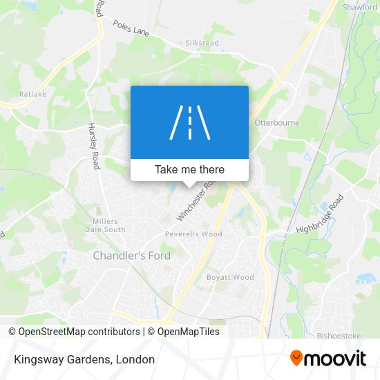 Kingsway Gardens map