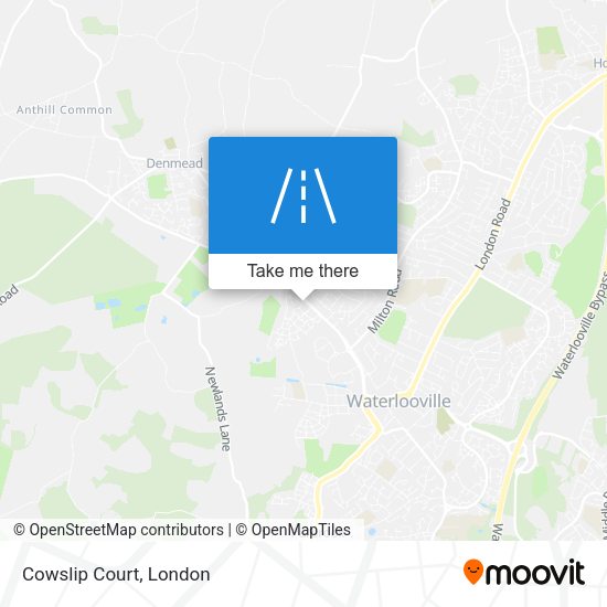 Cowslip Court map