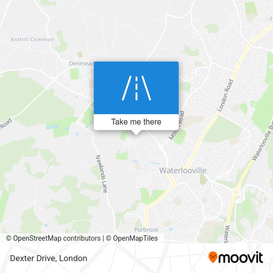 Dexter Drive map