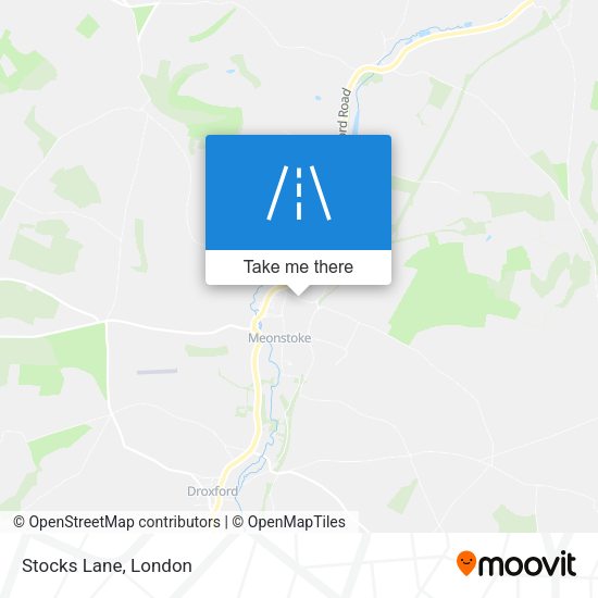Stocks Lane map