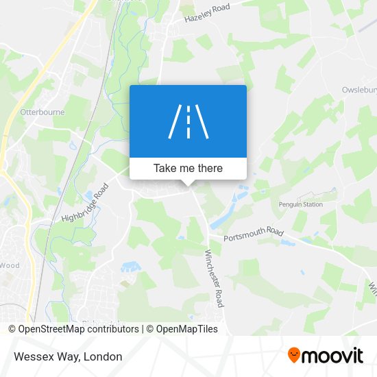 Wessex Way map