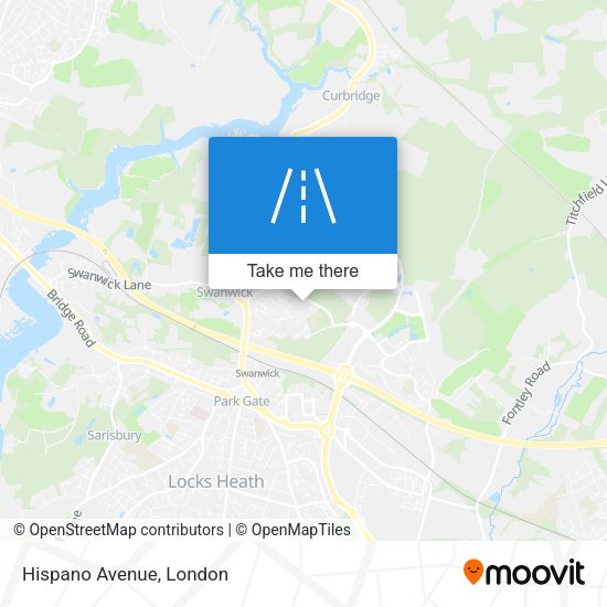 Hispano Avenue map