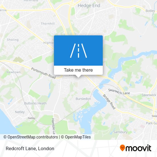 Redcroft Lane map