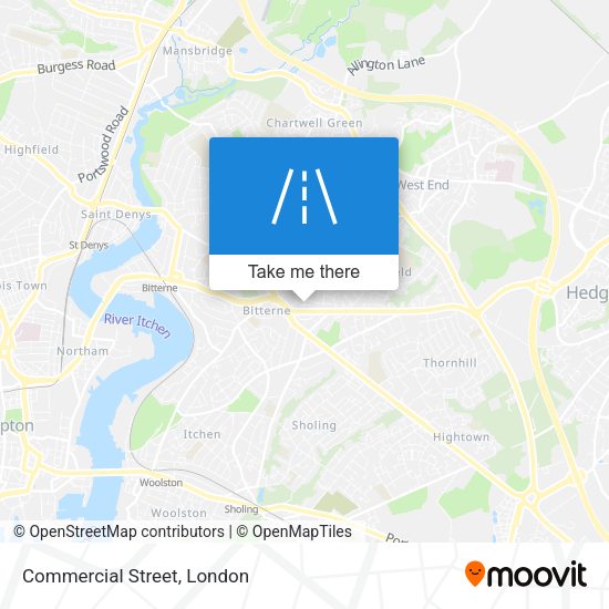 Commercial Street map