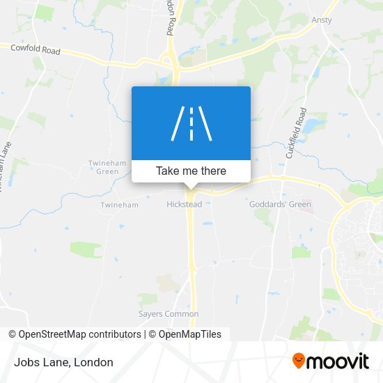 Jobs Lane map