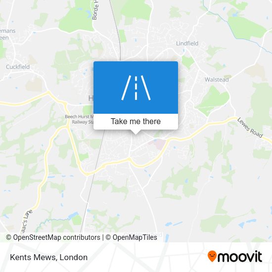Kents Mews map