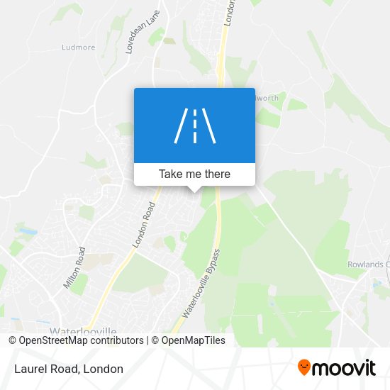Laurel Road map