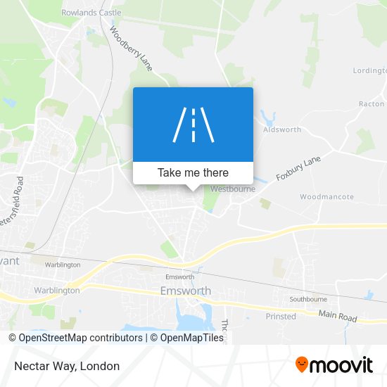 Nectar Way map