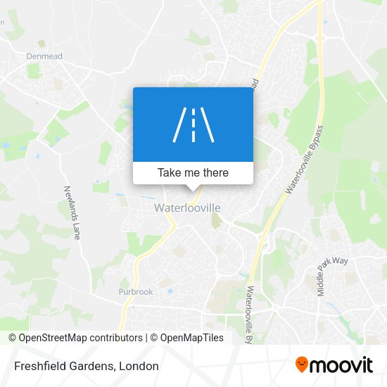 Freshfield Gardens map