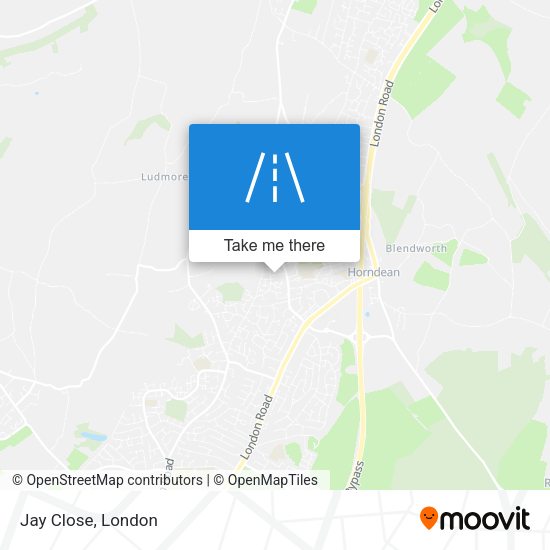 Jay Close map