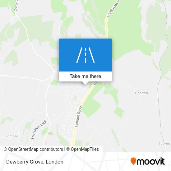 Dewberry Grove map