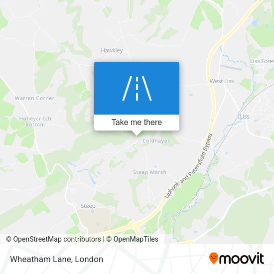 Wheatham Lane map