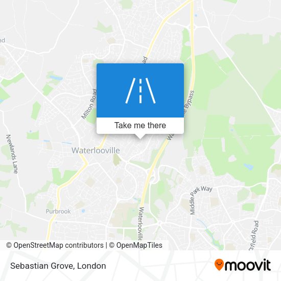 Sebastian Grove map