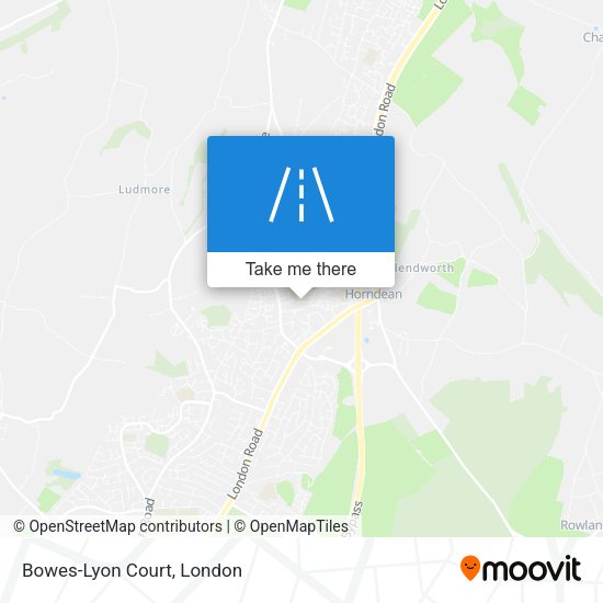 Bowes-Lyon Court map