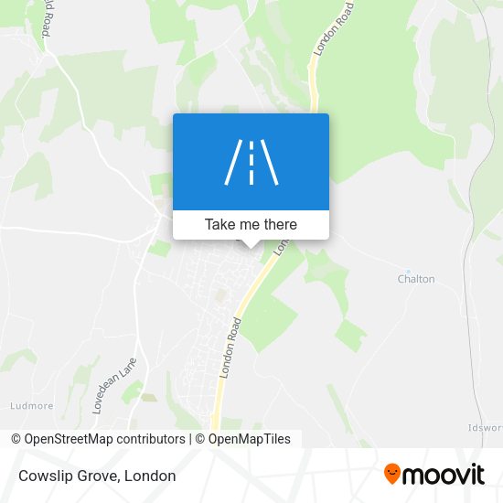 Cowslip Grove map