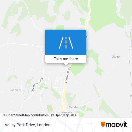 Valley Park Drive map