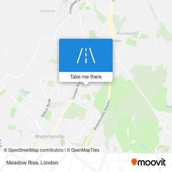 Meadow Rise map