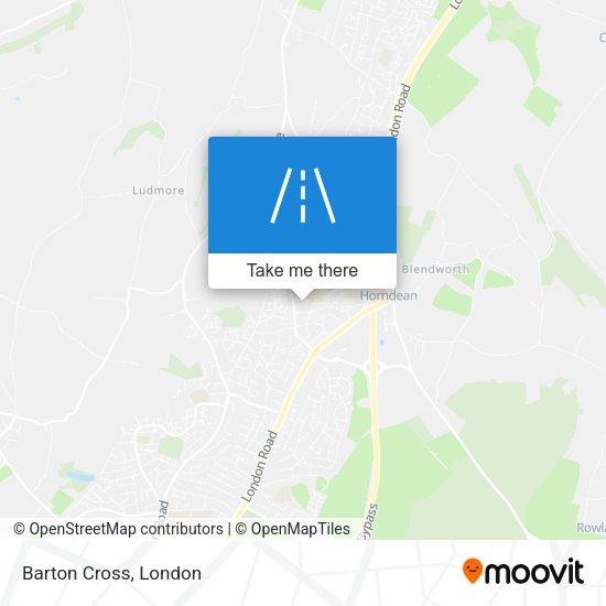 Barton Cross map