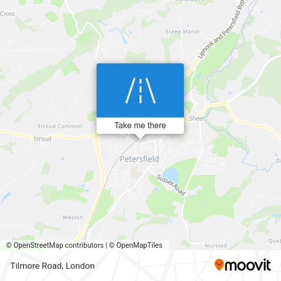 Tilmore Road map