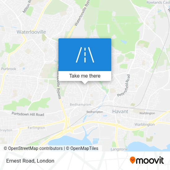 Ernest Road map