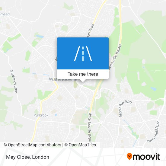 Mey Close map