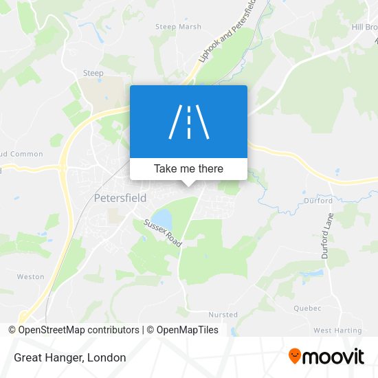 Great Hanger map