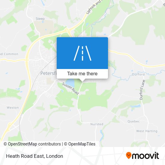 Heath Road East map