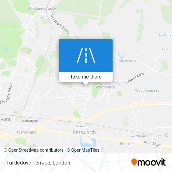 Turtledove Terrace map