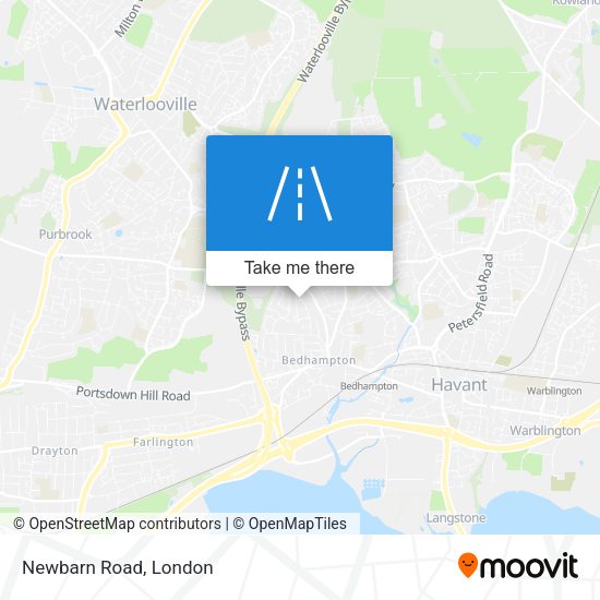 Newbarn Road map