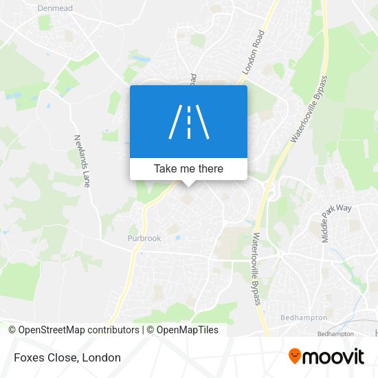 Foxes Close map