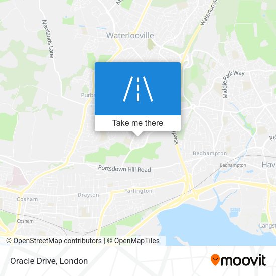 Oracle Drive map