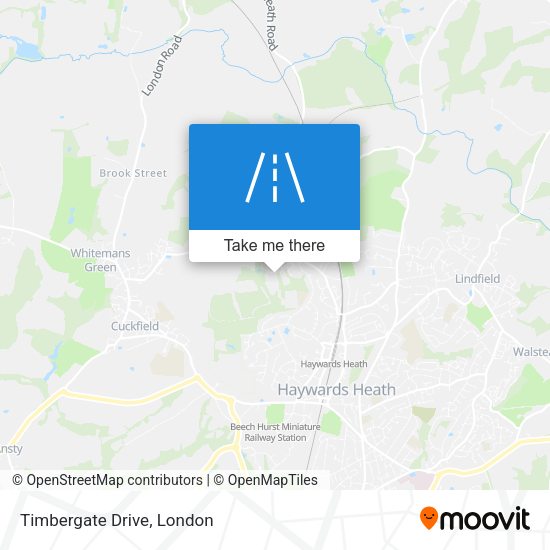 Timbergate Drive map