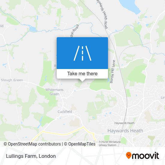 Lullings Farm map