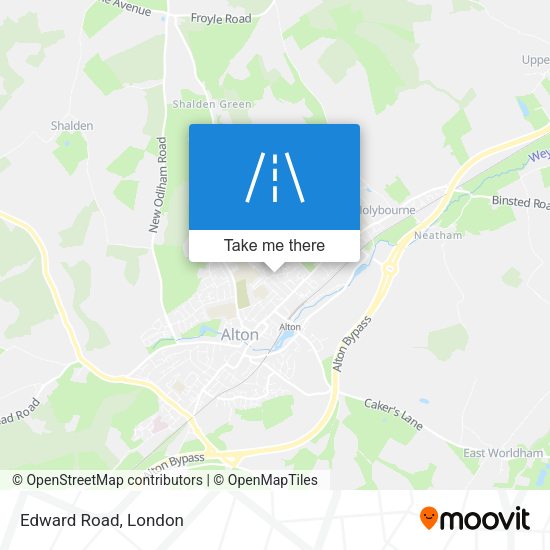 Edward Road map