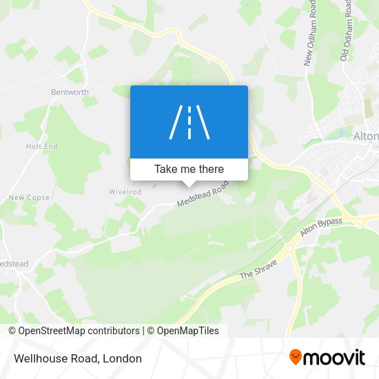 Wellhouse Road map