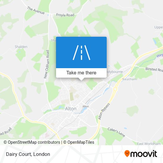 Dairy Court map