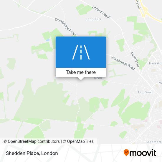 Shedden Place map
