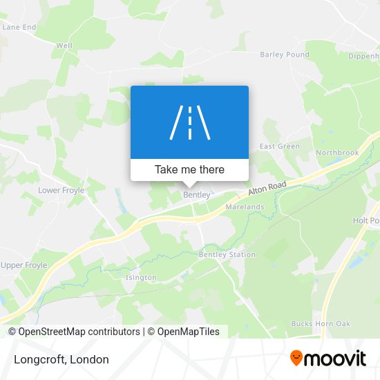 Longcroft map