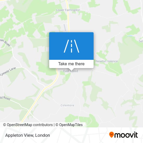 Appleton View map