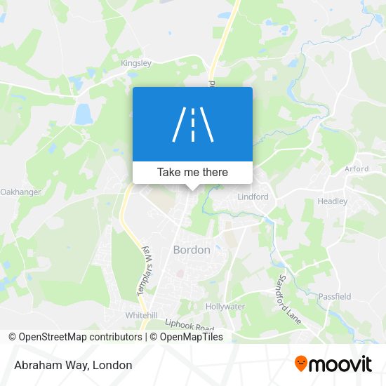 Abraham Way map