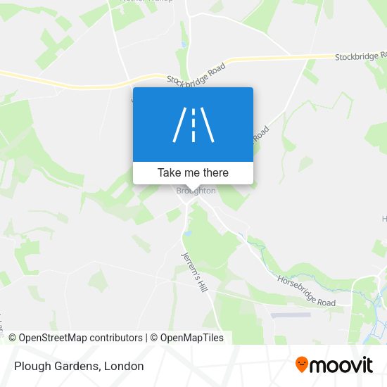 Plough Gardens map