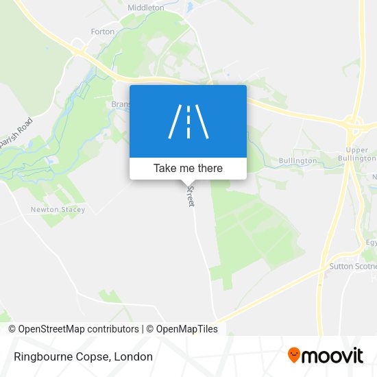 Ringbourne Copse map