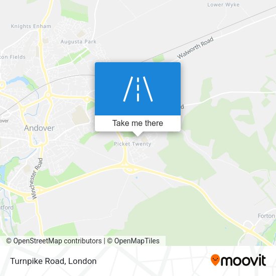Turnpike Road map