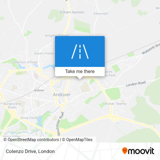 Colenzo Drive map
