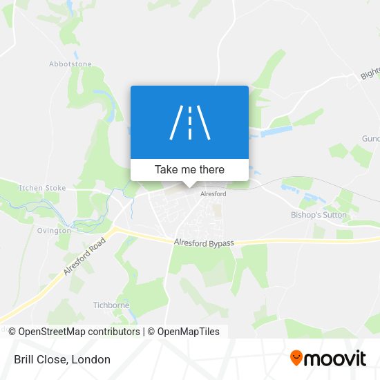 Brill Close map