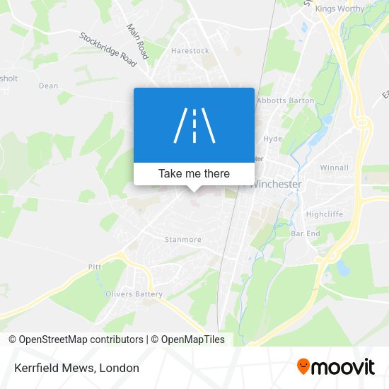 Kerrfield Mews map
