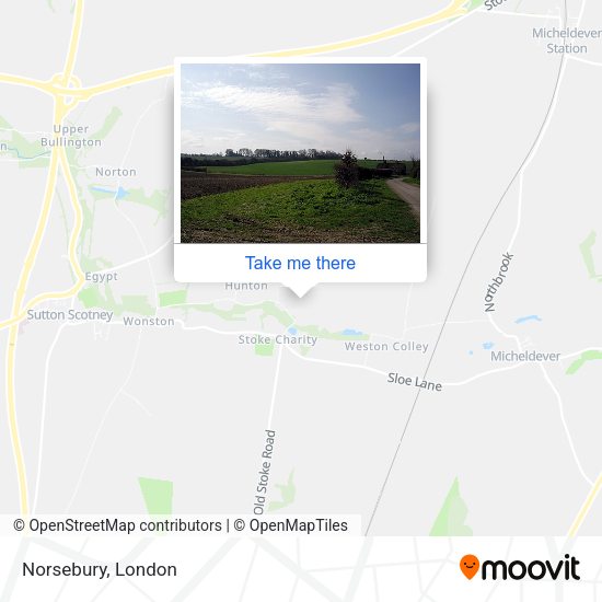 Norsebury map
