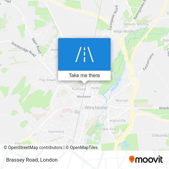 Brassey Road map