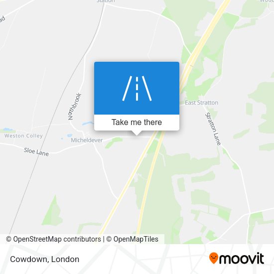 Cowdown map